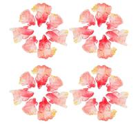 iplusmile 30pièces Petit Poisson Rouge Résine pour Décoration Miniature Animaux Marins Décor Aquarium Sculpture Mini pour Micro-Paysage