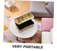 iplusmile 32pièces Coffre Au Trésor Miniature Vintage Coffre Pirate Plastique pour Garçon Fille Boîte De Rangement Secrète pour Jouets Et Bijoux
