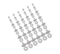 iplusmile 36 Pièces Replacement Doll Joints Plastic Connectors Removable Bolts for Soft Limbs Head Joints DIY Toy Parts Craft Supplies