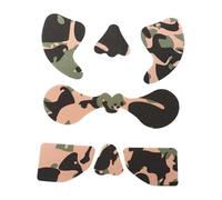 iplusmile 3ensembles Autocollants Coupe-Vent pour Visage Ruban Antigel pour Sports Hiver Plein Air