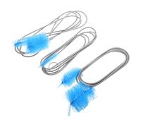 iplusmile 3Pièces Brosse de Nettoyage Flexible Longue Acier Inoxydable Ensemble pour Tuyaux de Cuisine et Salle de Bain Outils de Drainage Efficaces et Durables