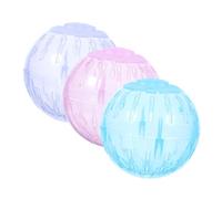 iplusmile 3Pièces Jeu Mini Rouleau pour Hamster Accessoires Amusants et Interactifs pour Petits Animaux Colorés Aléatoires