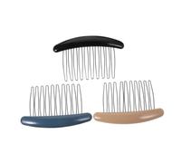 iplusmile 3pièces Peigne à Cheveux Plastique avec Torsades Décoratif pour Femmes pour Coiffures Latérales et Accessoires de Mariage