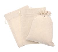 iplusmile 3pièces Pochette à Bijoux En Tissu De Rangement Portable Avec Fermeture à Cordon Pour Bijoux Et Petits Objets