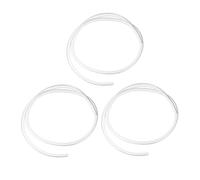iplusmile 3Pièces Tuyau De Pressostat De Eau PVC Transparent Pour Laveuse Installation Facile Compatible Avec Plusieurs Modèles Conception Transparente Pour Du