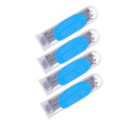 iplusmile 4 boîtes Épingles à Insectes Acier Inoxydable Lot de Boîtes avec Flacons pour Lépidoptères et Collection de Spécimens Aiguilles Entomologie Faciles à Utiliser pour Écoles et