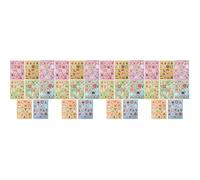 iplusmile 4 Ensembles Autocollants De Noël Dessin Animé De Noël Stickers Décorations Vin Nom Autocollants pour Enfants Éléments De Fête De Noël Stickers Bouteille d'eau Papier 8 Feuilles*4