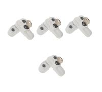 iplusmile 4 Ensembles Serrure de Fenêtre Sécurisée pour Garçon Fille Verrou Vol pour Fenêtres Coulissantes Lot de Élément pour Maison