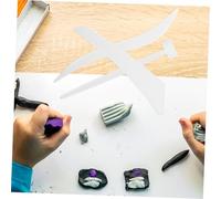 iplusmile 4 ensembles Set Outils de Sculpture Argile Ergonomiques sans Glissement pour Modelage Poterie DIY Outils de Découpe et Détail Sécurisés pour Argile Polymère et Pâte à Modeler