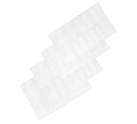 iplusmile 4 feuilles Autocollants Forme Ongles French Manucure Silicone Stickers Extension Ongles Outil Nail Design Facile Accès Sories pour Débutants et Professionnels