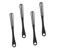 iplusmile 4 pièces Batteur Œufs Manuel Mousseur Lait Portable PP Ustensile Cuisine Polyvalent Pour Mélange Fouettage Agitation Réutilisable