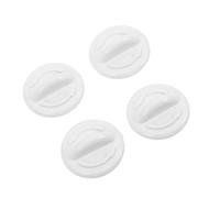 iplusmile 4 Pièces Bouchon de vidange congélateur Prise de vidange des Bouchons Remplacement à vis à congélation Trou des fuites Plastique Blanche