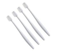 iplusmile 4 pièces Brosse à Dents Saignement Plastique avec Poils Fins Lot de Couleurs Aléatoires pour Soin Bucco Optimal et Protection des Gencives Couleur Aléatoire Couleur Aléatoire