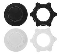 iplusmile 4 Pièces Cache-écrou de Fixation Ventilateur en Plastique Abs, Lot, Accessoires pour Ventilateurs Pied Table, Compatible Grille, Vibrations et Bruit, Pièces de Rechange Sécurisées