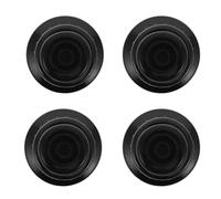 iplusmile 4 Pièces Capuchon D'allumeur à Bouton-Poussoir pour Barbecue, Bouton D'allumage de Remplacement AA, Noir, Plastique et Fer, avec Ressort, pour Grille à Gaz et Allumeur de
