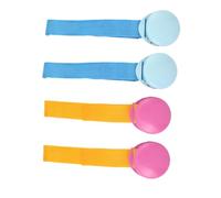 iplusmile 4 pièces Clip Multi-usage pour Couverture Garçon Fille Attaches Légères et Résistantes pour Poussette Maintien Sécurisé des Couvertures et Accessoires Facile à Utiliser pour