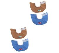 iplusmile 4 Pièces Collier Cône De Cou D'oiseau Cône De pour Chiot Col Perroquet Cône De Récupération De Perroquet Minerve Oiseau Manche du Cou Longue Queue Feutrine