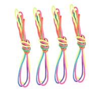 iplusmile 4 pièces Jeu de Ficelle Doigts pour Garçon Fille Corde Arc Ciel Chat Exercices Motricité Fine et Coordination des Doigts Divertissement Familial et Fêtes