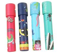 iplusmile 4 pièces Kaléidoscope pour Garçon Fille Éducatif Portable Papier Observation des Formes et Couleurs Interactif Léger et Facile à Utiliser Style Aléatoire