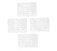 iplusmile 4 Pièces Lettres et Thermocollants pour Tissus Patches Alphabet et Chiffres Stickers Vinyle DIY pour Vêtements Personnalisation T Shirts et Accessoires