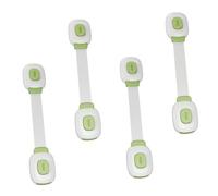 iplusmile 4 pièces Loquets de Sécurité Garçon Fille Adhésifs pour Meubles Protection Doigts Installation sans Perçage Lot de Verrouillage Facile pour Placards