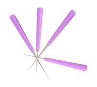 iplusmile 4 pièces Lot de Aiguilles de Perçage pour Bijoux Outil Dagrandissement pour Perles et Artisanales