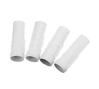 iplusmile 4 pièces Manchons pour Douille de Lampe Accessoires Lustres Cristal pour Plafonnier Salon Chambre Cache Culot Bougie Effet Cire et Décoratif