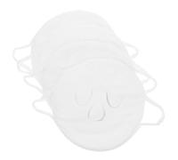 iplusmile 4 pièces Masque Visage Réutilisable Polaire pour Applications Froides et Chaudes Serviettes Spa pour Soins Du Visage Améliore Élasticité Femmes