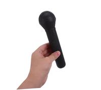 iplusmile 4 Pièces Microphone Garçon Fille Plastique Léger Compact Petit Tube Noir Micro Simulation pour Jeu de Rôle Karaoké Fête Anniversaire Halloween Noël Pratique Discours Garçon Fille