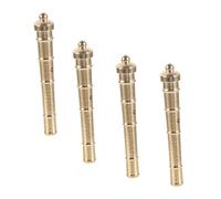 iplusmile 4 pièces Mini Modèle Tube Cuivre Accessoires pour Maquette de Bateau à Voile Tubes Miniatures Décoratifs Légers et Durables pour Garçon Fille et Décoration Créative