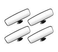 iplusmile 4 Pièces Miroir Garçon Fille Voiture à Ventouse Antidérapante Rétroviseur Intérieur Angle Large Réglable Accessoire Sécurité Garçon Fille pour Surveillance et Déplacements Voiture