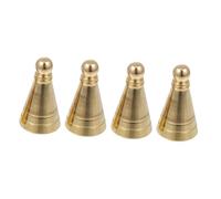 iplusmile 4 pièces Moules à Cônes Parfum Cuivre DIY Outils Réutilisables pour Fabrication de Cônes Léger et Compact pour Décor Salon de Thé Bureau et Yoga
