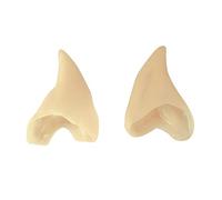 iplusmile 4 pièces Oreilles Delfe Latex Réalistes Accessoires Cosplay pour Halloween Carnaval et Fêtes Costumées Pointues et Souples Lot de Couleur Chair