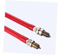 iplusmile 4 pièces Outil Installation Bougie Allumage Caoutchouc Réutilisable pour Voiture et Moto Prise Murale Double Facile à Installer et Retirer Compatible Large Gamme Véhicules