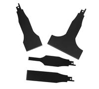 iplusmile 4 pièces Outil Multifonctionnel de Nettoyage Grattoirs et Pelles Sabre Réciproques Haute Dureté Léger et Portable Compatible Plupart des Sabres pour Éliminer la Boue Efficacement