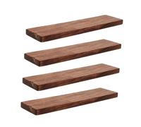 iplusmile 4 Pièces Planches Massif Non pour Bricolage Décor Maison Surface Facile à Nettoyer