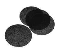 iplusmile 4 Pièces Poubelle Peut Composter La Poubelle Taux Filtres De Bin De Compost Bac à Compost Filtre Charbon De Bois Filtre Bac à Compost De Cuisine Éponge Black