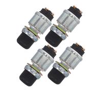 iplusmile 4 Pièces Push Button Starter Switch Momentary Engine Start For Car Truck Rv Boat Mechanical Equipment