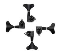 iplusmile 4 pièces Quatuor de Chevilles pour Basse Accessoires de Dur Couleur Noire pour un Optimal