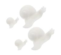 iplusmile 4 pièces Résine Escargot Miniature Kit DIY Moules Epoxy pour Micro Paysages et Accessoires Artisanaux Remplisseurs Multifonctions pour Bijoux et Décorations Résine