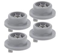 iplusmile 4 pièces Roues Inférieures pour Lave Vaisselle Lot de Roulettes Accessoires Compatibles de Remplacement pour Chariot à Vaisselle Roues Robustes pour Stabilité Optimale
