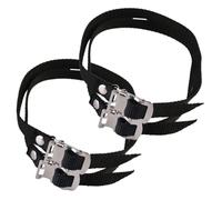 iplusmile 4 pièces Sangles Pédale Vélo Réglables Larges et Épaisses Adaptées Aux Vélos Appartement Mountain Bike Confort et Protection pour Exercice Sécurisé