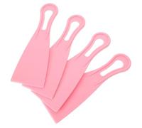 iplusmile 4 pièces Spatule Plastique pour Machine à Glace Petites Pelles Multifonctions pour Crème Glacée Sorbet Yaourt et Jardinage Outil et Portable pour Garçon Fille et Usage Domestique