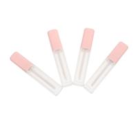 iplusmile 4 Pièces Tube De Brillant à Lèvres Avec Applicateur Flacon De Sous-emballage De Brillant à Lèvres Plastique