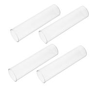 iplusmile 4 Pièces Vase Tube à essai décoration Maison Support de Fleur de Tube à essai Support de l'usine de Tube à essai peuplement de Propagation Support de Vase Un Verre Transparent