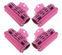 iplusmile 4 Pinces à Bigoudis Thermiques en Plastique Isolation Thermique et Changement de Couleur, Grandes et Petites Tailles pour Coiffage et Bricolage Personnel