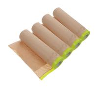iplusmile 4 rouleaux Film de Masquage Semi-transparent pour Peinture Protection Meubles et Voitures Papier à Masquer pour Artistes Pochoirs et Découpes