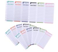 iplusmile 40 pièces Budget Cartes de des Dépenses Colorées pour Budgétaire Outil Pratique pour Organiser Vos Finances