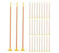 iplusmile 40 Pièces Flèches de Remplacement à Ventouse pour Garçon Fille Flèches Plastique Légères avec Embout Caoutchouc pour Jeux de Tir à Arc Intérieur et Extérieur Archery pour Garçons