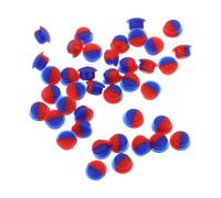 iplusmile 40 Pièces Hot Cold Water Label Buttons For Faucet Handles Kitchen And Bathroom Tap Hole Caps Easy Install Water Indicators For Sink Accessories